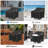 Outdoor Swivel Lounge Chair Cover 2 Pack Waterproof Outdoor Patio Chair Covers-1329160634-1329160631