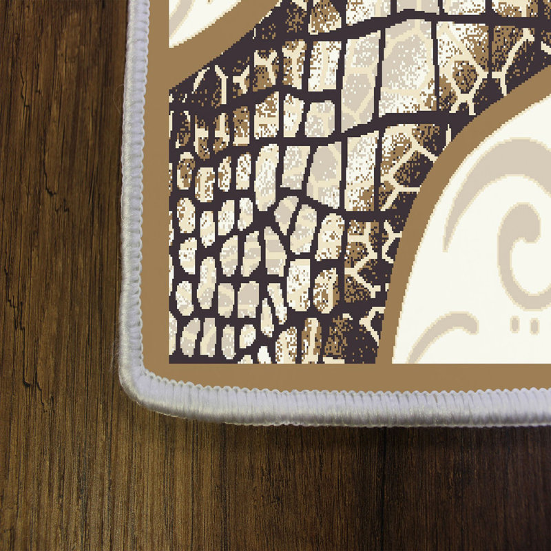 Stylish Hall Carpet (39.4 x 78.7 inches), 1% Polyester, .3 in Pile Height | Antibacterial, Non-Slip Underside, Machine Washable | 3D Digital Printed Design, Durable & Soft for Home Décor