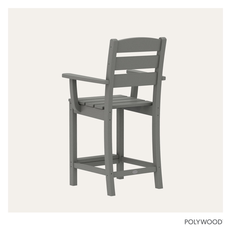 Fauteuil de comptoir Lakeside, gris