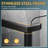 Neo-Angle Corner Shower Enclosure, Pivot Shower Door, 6mm Clear Tempered Glass, 36.5"Wx36.5"Dx72"H-103040027