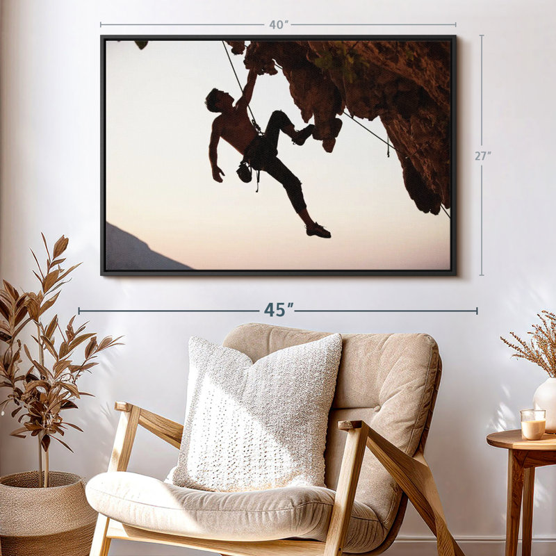 Impression sur toile d'escalade, H 27 po x l 40 po
