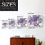 Lavande florale Splendor II - impression encadrée - réarmable-2035569288-2035569290