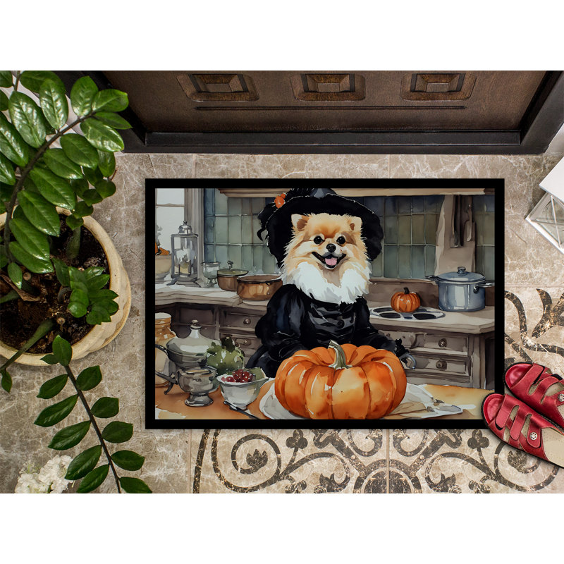 Paillasson Krystyna Pomeranian, L 18 po x L 27 po