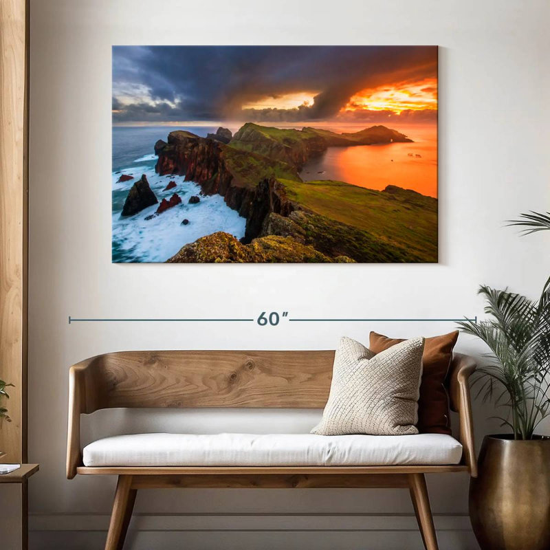 Gillard Madeira Island Cliff, H 32 po x l 48 po