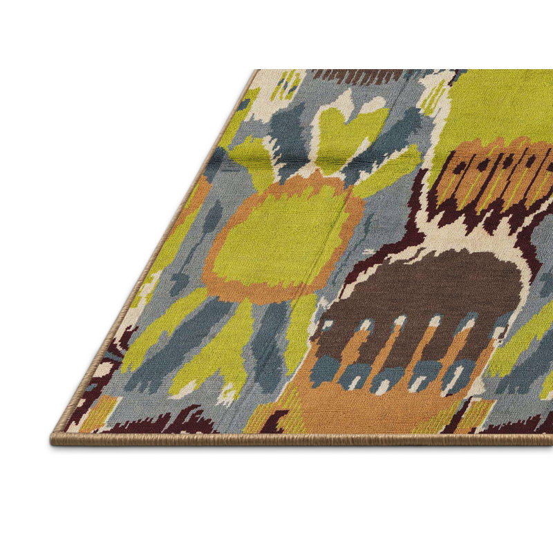 Tapis abstrait moderne 4555, Rectangle de 5 pi x 8 pi