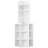 6-tier Corner Shelf 63" Tall Corner Bookshelf With 2 Usb Ports & Charging Station-1315328399