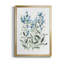 «Delicate Blue Botanical II», peinture sur toile encadrée-780151564-780151569