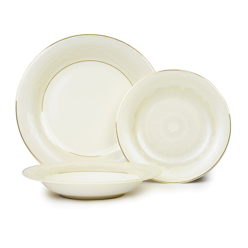 Nelida Bone China Dinnerware Set 18 Piece - Service for 6