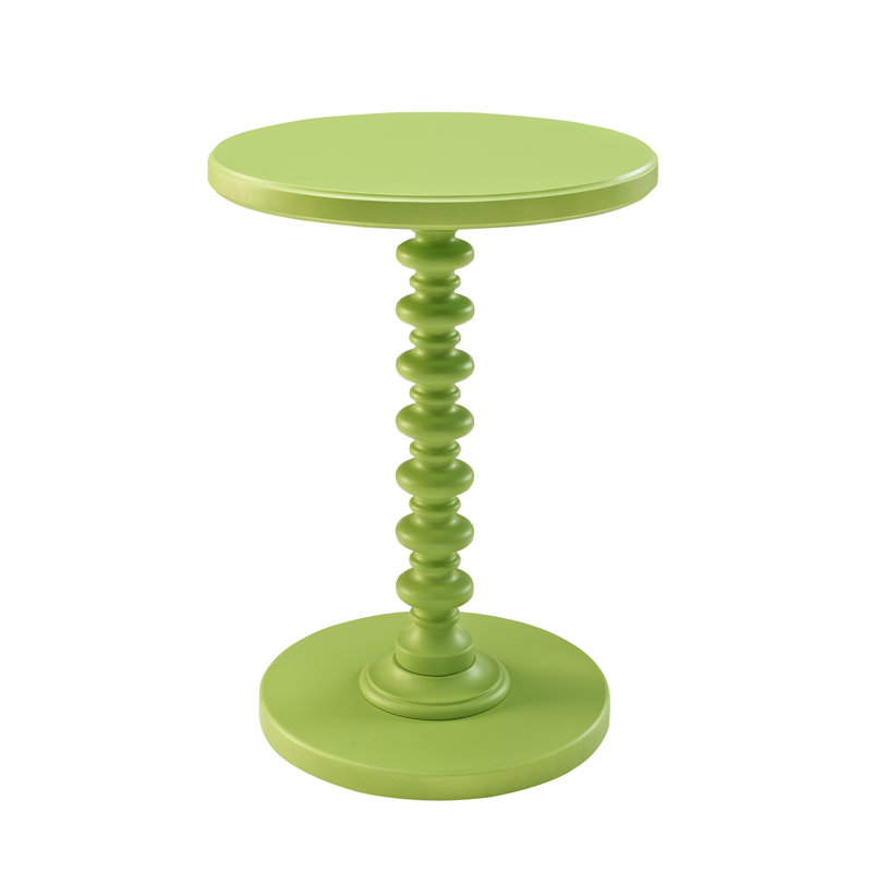 Fiama End Table, Green, 22.57" H x 17" W x 17" D