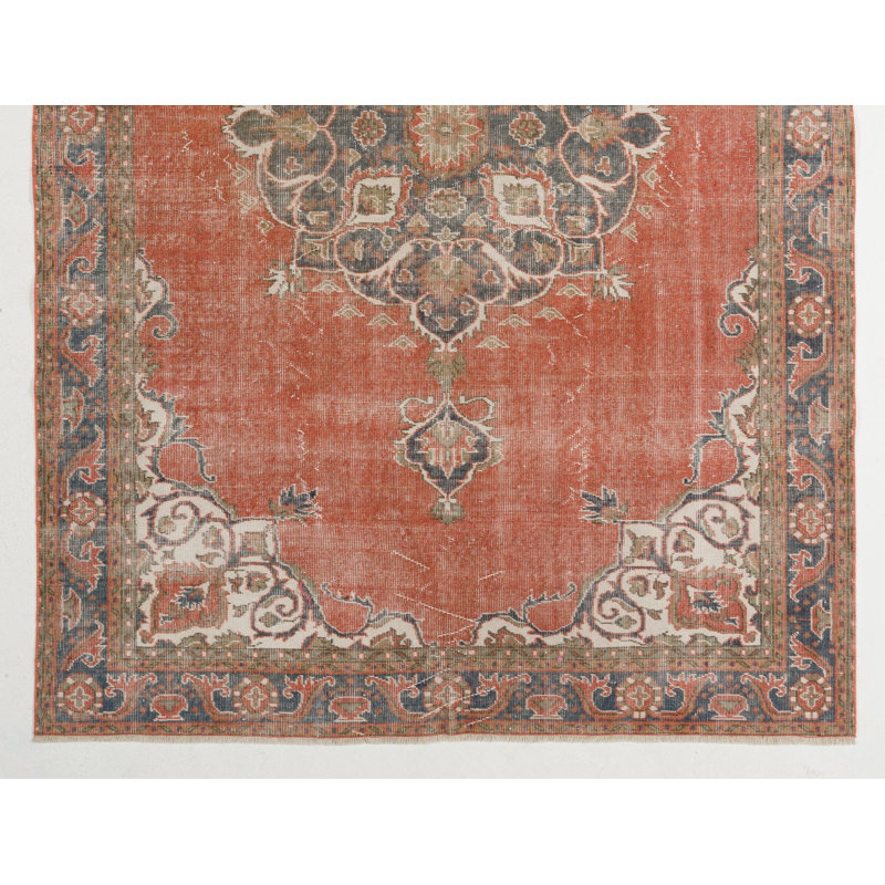 Tapis turc rétro fait à la main