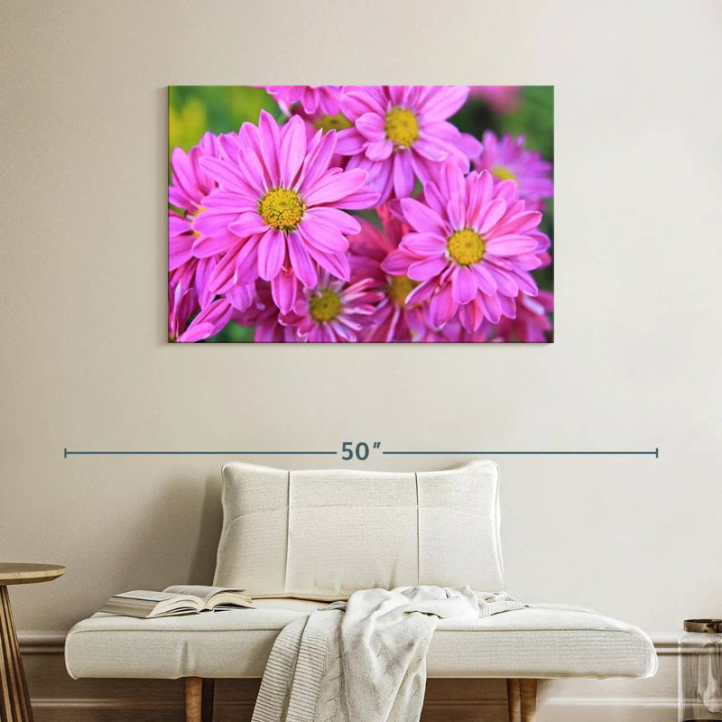 Harnek Pink Flower Garden, 26" H x 39" W