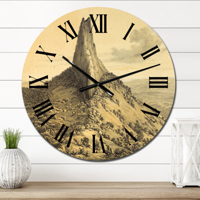 Nature of South America Vintage I - Horloge murale traditionnelle