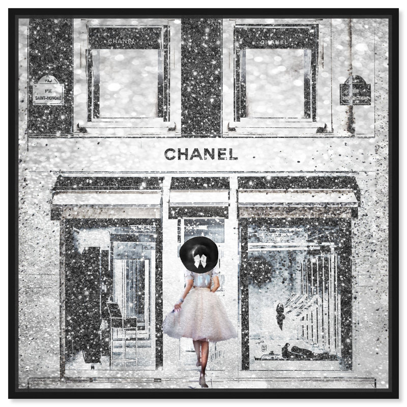 «Queen of the Store», reproduction d'impression sur toile, H 20 po x l 20 po x p 1,5 po, Noir