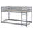 Floor Bunk Bed With Ladder-1794044163
