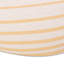 Pouf rond 5 pieds Bohemio, couleur naturelle / jaune rayé