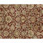 High-Quality Hand-Knotted Wine And Beige Area Rug