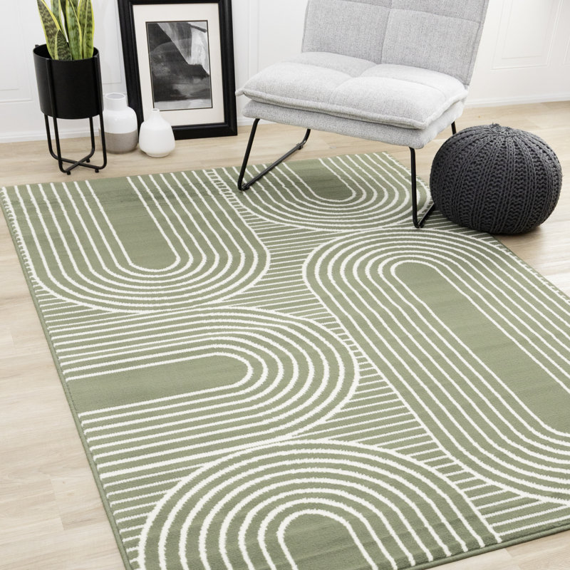 Tapis vert Fresno, Rectangle 4 pi 7 po x 6 pi 7 po