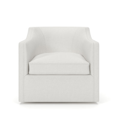 Marietta Upholstered Swivel Armchair by Birch Lane