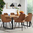 Bhagirath 6 - Person Four Leg Dining Set