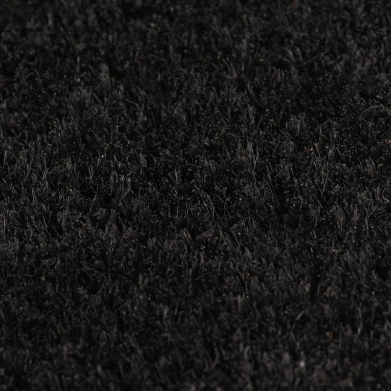 Non-Slip Indoor / Outdoor Doormat, Black, 190 x 200cm