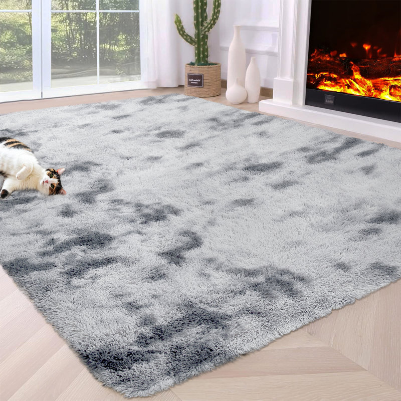 Tapis à poils longs Kymori, Rectangle 10 pi x 13 pi