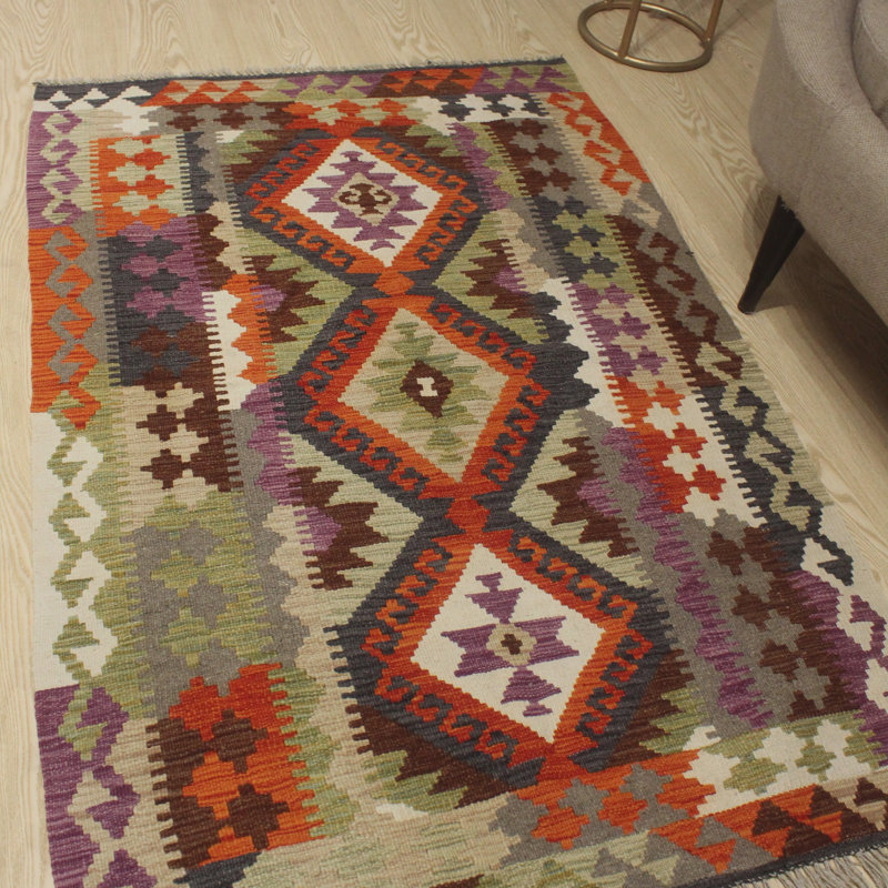 Hults Wool Southwestern Indoor Rug