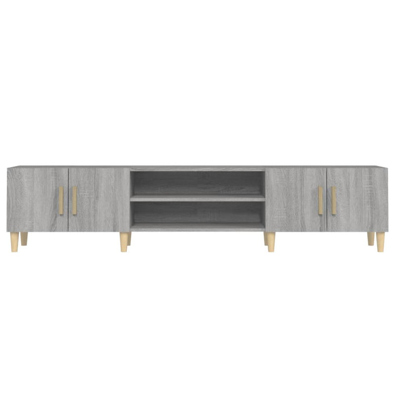 Kyeisha TV Cabinet 180x31.5x40 cm Engineered Wood, Sonoma Grey