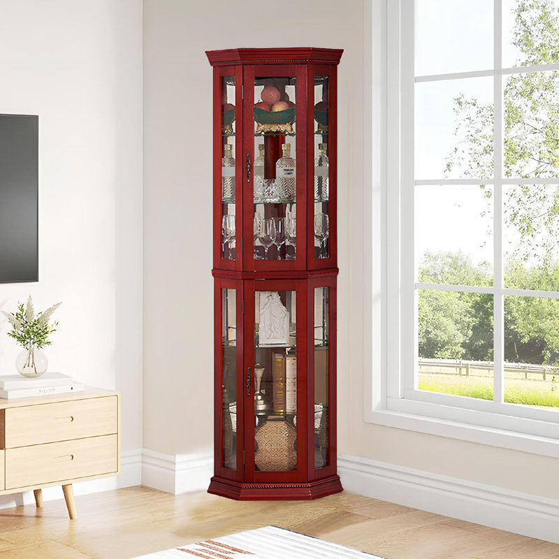 Armoire de salle à manger Adaidh, Cerisier