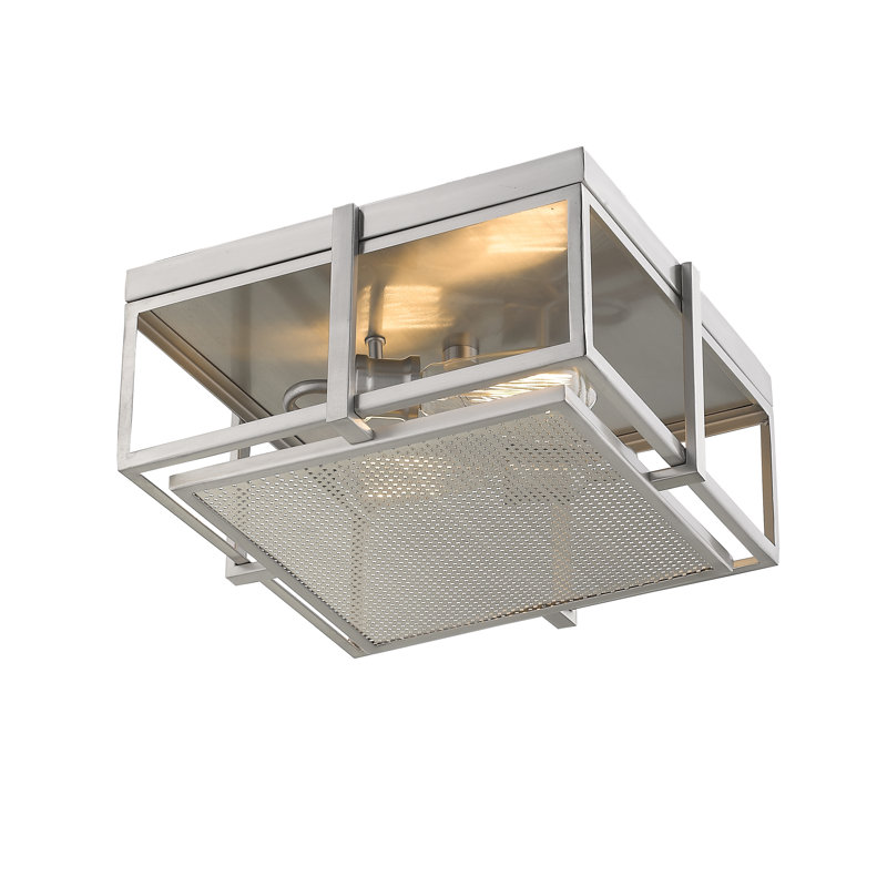 Vigue Flush Mount, Brushed Nickel