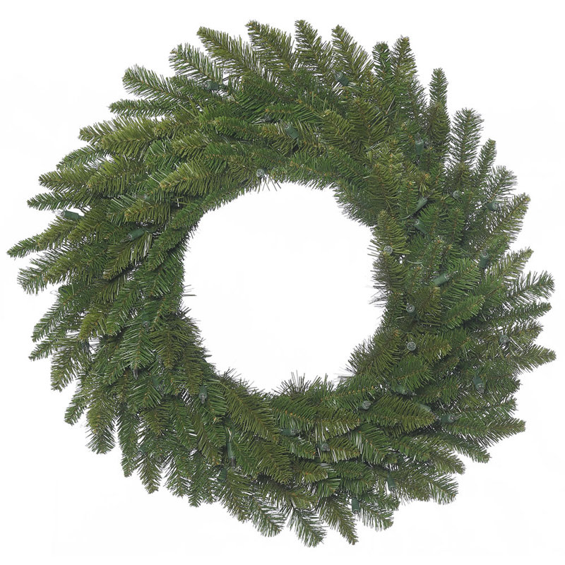 Faux Spruce Wreath, 122cm H x 122cm W x 10cm D