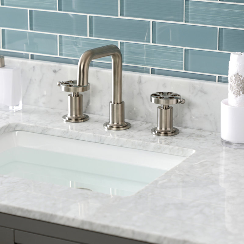 Robinet de salle de bain Belknap, Nickel brossé