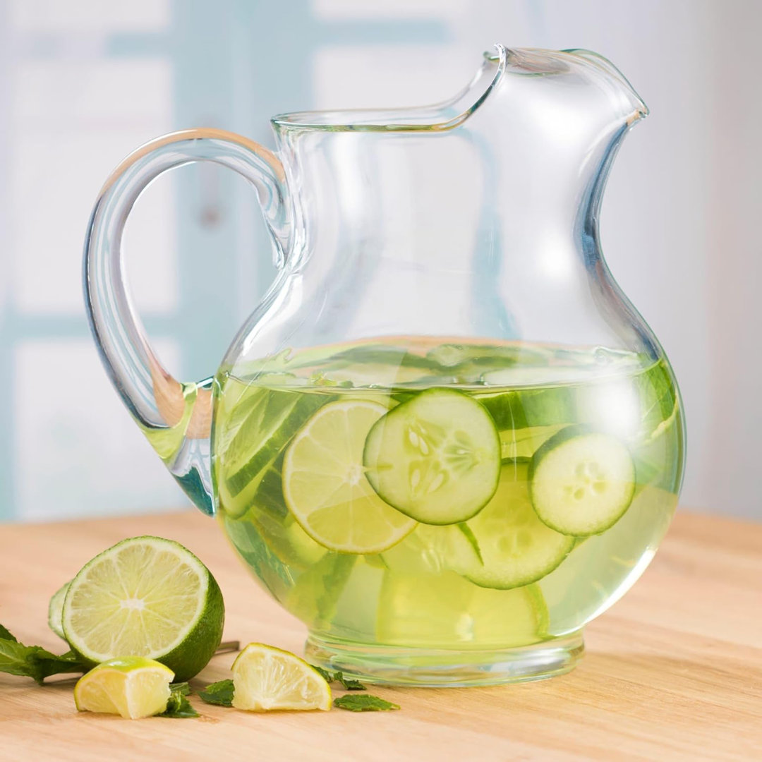 Libbey Acapulco Glass 2-Piece Pitcher Set, 89.5-ounce Libbey