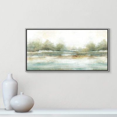 «Peaceful Land» par Eva Watts, reproduction d'art sur toile