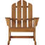 Chaise berçante en bois massif Agassiz