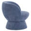 Fauteuil demi-tonneau pivotant de 28,5 po Joclyn-1512551446