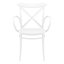 Fauteuil de patio empilable Kenne Anco-792406002