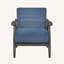 Chaise d'appoint moderne et contemporaine de 29,5 po avec revêtement en velours Lanise-711849240