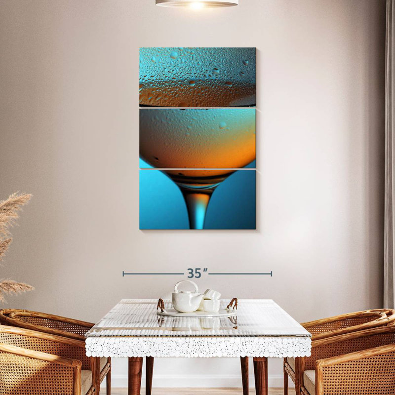 Yarlin Cold Rose Wine, 45" H x 28" W