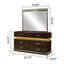 Commode à 6 tiroirs de style moderne en bois