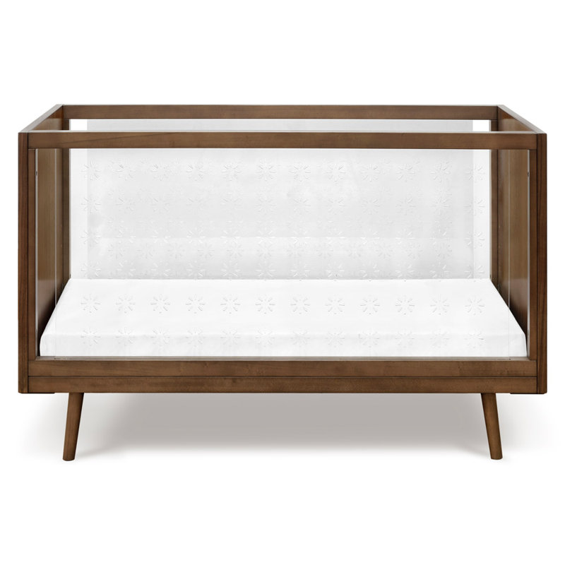 Nifty Greenguard Gold Certified 3 -in-1 Convertible Crib, Walnut