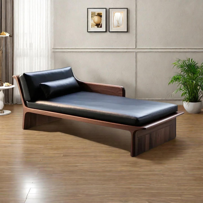 Chaise écologique en bois de frêne, Orienté à gauche (vu de face)
