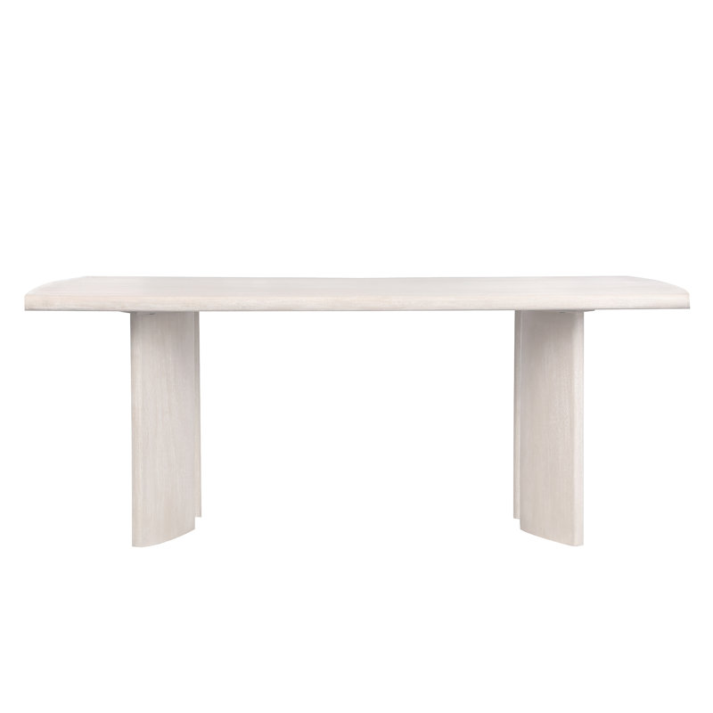 Table de salle à manger Olie, Blanc