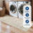 2x6 Floral Kitchen Rug – Washable, Non-Slip, Low Pile, Distressed Print Runner for Hallway, Bathroom, Laundry (Beige)-304226043
