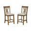 Tabourets de comptoir rembourrés Asherton-1321964083
