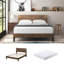 Matelas en mousse viscoélastique imprégnée de gel 10 po et lit plateforme en bois massif Marvelwood-417005141-417005143