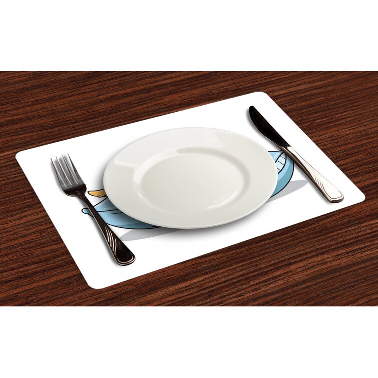 Bless international Polyester Animals/Nature Rectangle Placemat ...