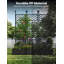 Lit de jardin surélevé en métal avec treillis - Boîte à fleurs pour plantes grimpantes sur patio, balcon ou jardin-2048262585