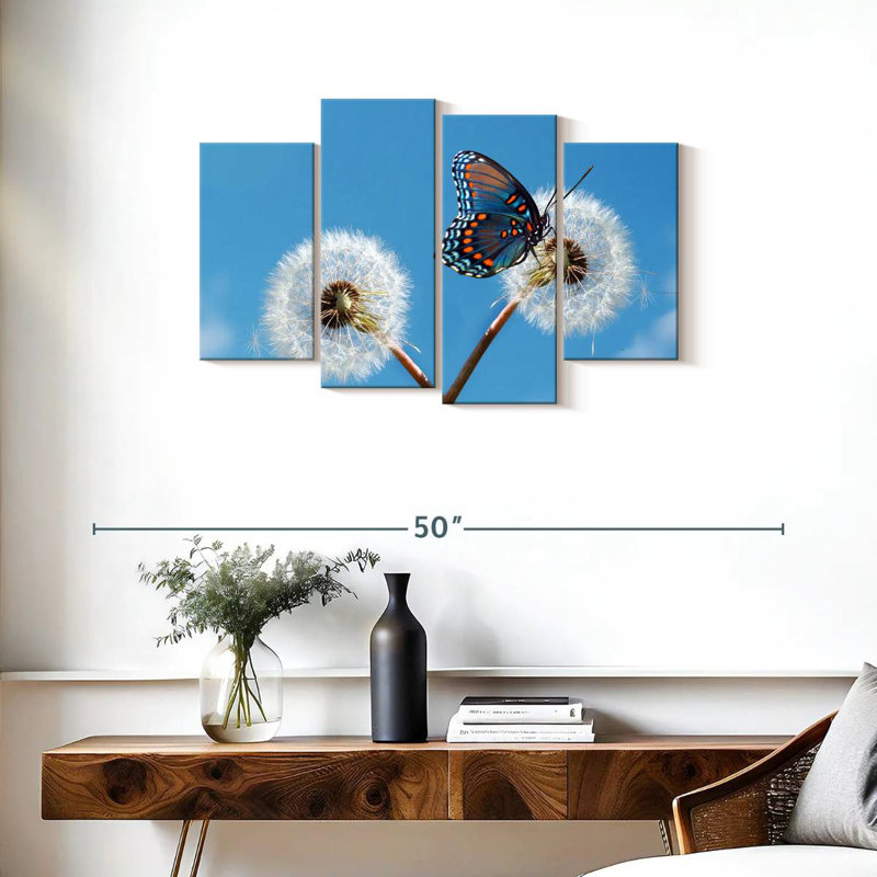 Brampt papillon sur pissenlit