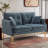 Nathaneil Fabric 56.8'' Reception Loveseat-307033624