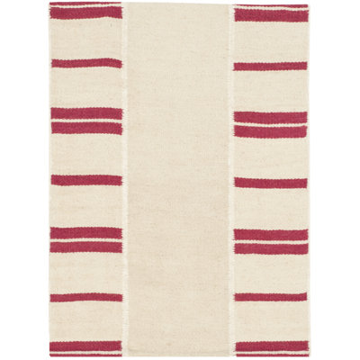 Ralph Lauren Sagaponeck Stripe Patch Wool Striped Rug